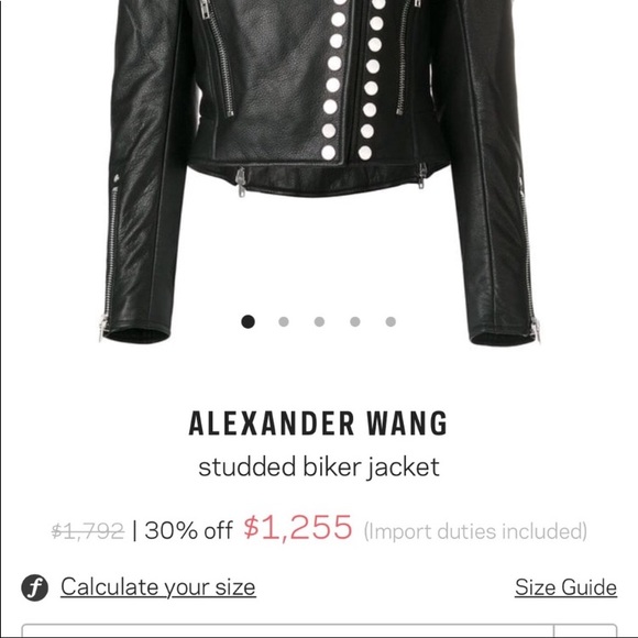 Leather biker jacket - Picture 16 of 16